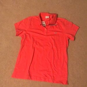 Vineyard Vines Coral Golf Polo